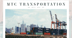 Desktop Screenshot of mtctransportation.com