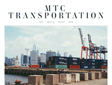 Tablet Screenshot of mtctransportation.com